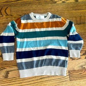 H&M Boys Multi Color Striped Sweater